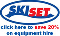 ski equipment hire