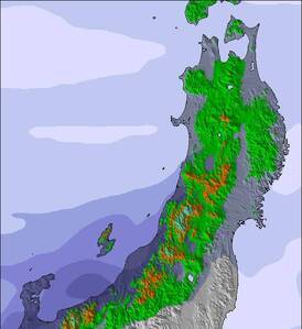 Northern Honshu Schnee Karte (3 Tage)
