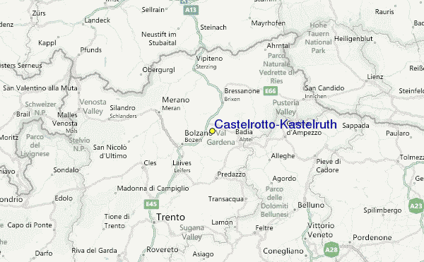 Castelrotto Kastelruth Ski Resort Guide  Lagenkarte Castelrotto