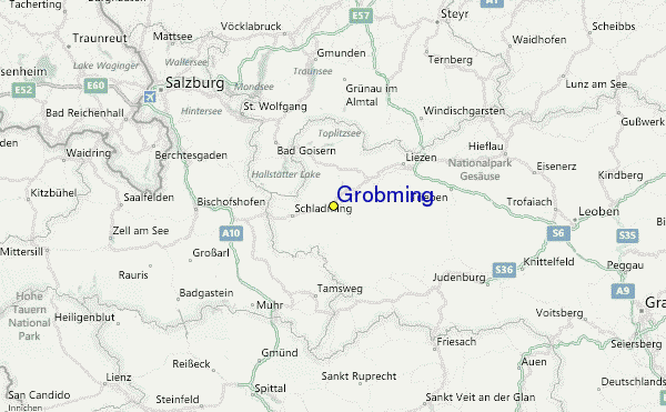 Gröbming Ski Resort Guide, Lagenkarte Gröbming Ski- Urlaub Unterkunft