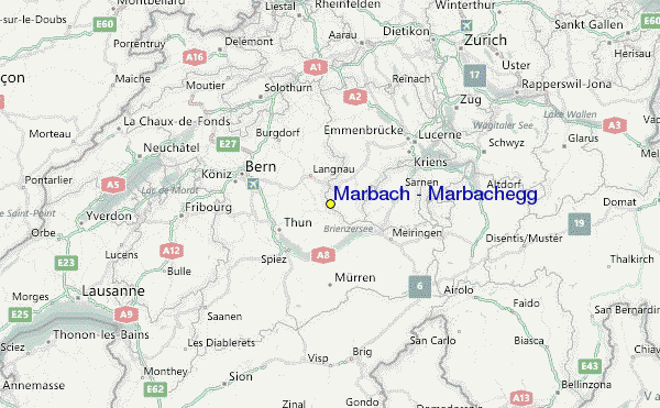 Marbach - Marbachegg Ski Resort Guide, Lagenkarte Marbach - Marbachegg