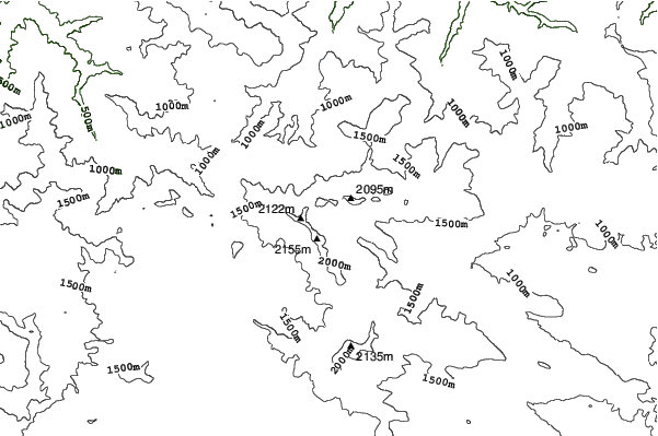 Alto Campoo neighbourhood contours
