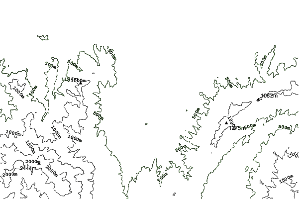 Arai Funaokayama neighbourhood contours