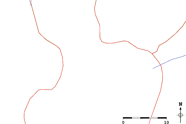 Roads and rivers close to Ağrı Dağı or Mount Ararat