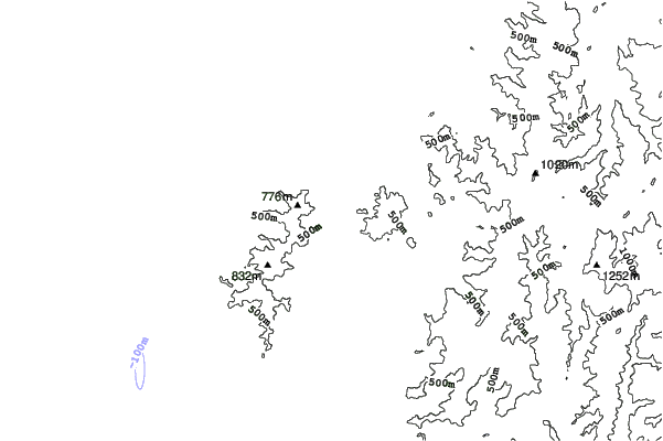 Asahimura Budo neighbourhood contours
