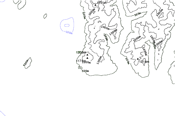 Cypress Mountain neighbourhood contours