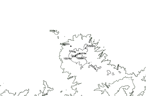 Daisen Kokusai neighbourhood contours