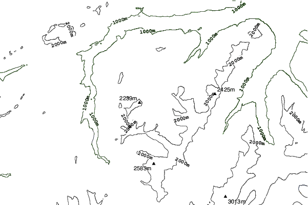 Diemtigtal - Grimmialp neighbourhood contours