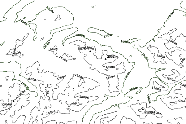 Füssener-Jöchle-Grän neighbourhood contours