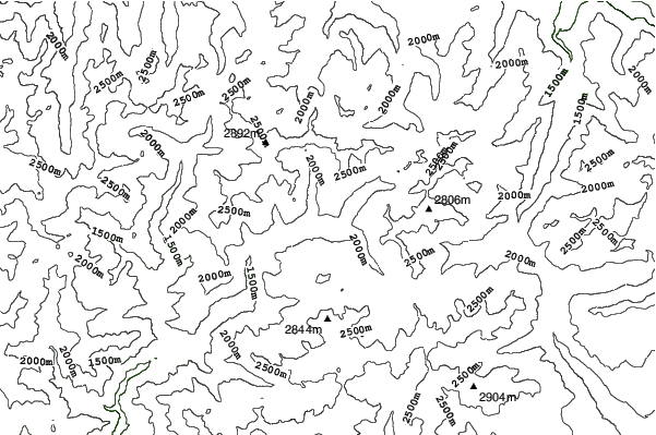 Grandvalira El Tarter neighbourhood contours