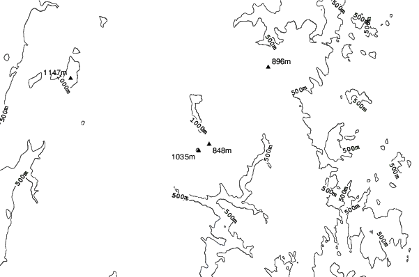 Haystack neighbourhood contours