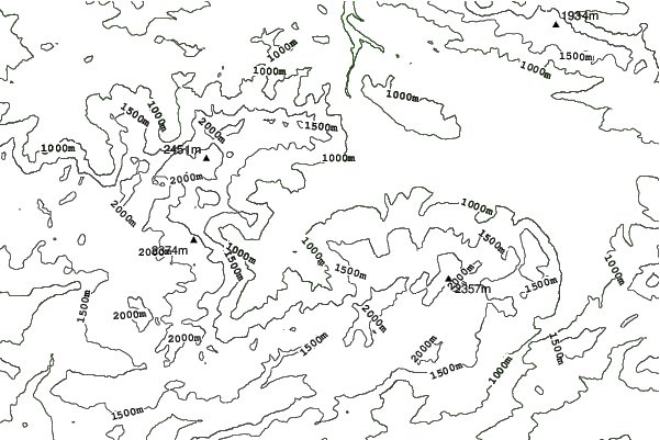 Hinterstoder neighbourhood contours