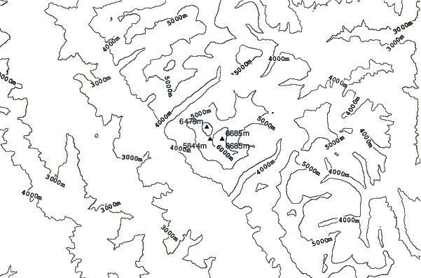 Huascaran neighbourhood contours