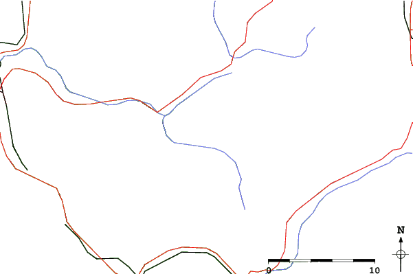 Roads and rivers close to Manigod