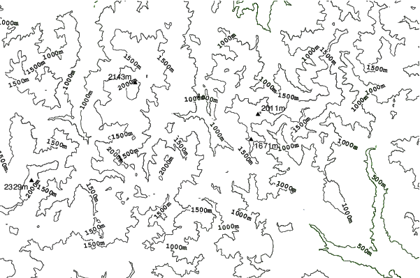 Naeba neighbourhood contours