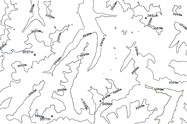 Obergurgl neighbourhood contours