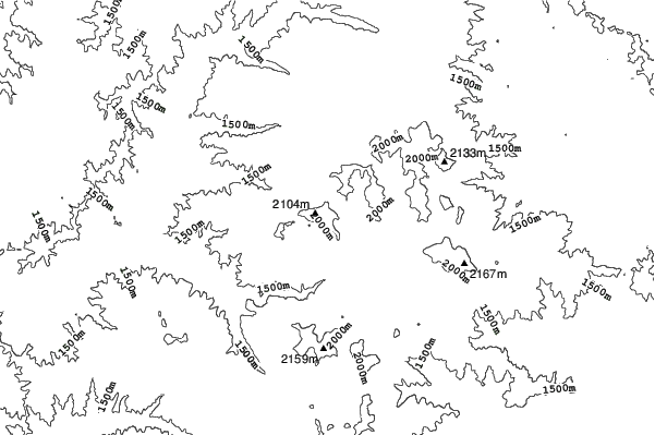 Secret Garden neighbourhood contours
