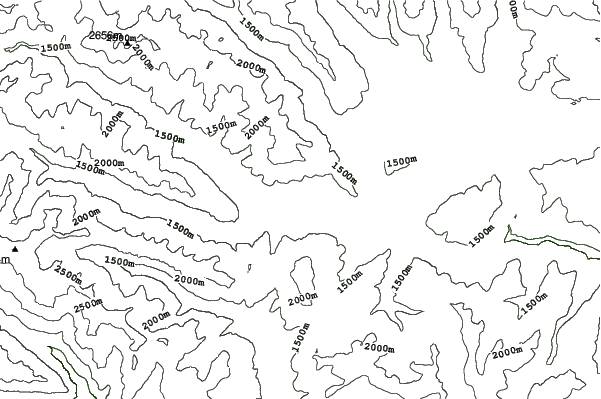 St Michael neighbourhood contours