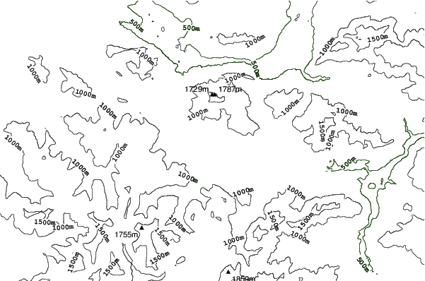 St Wolfgang neighbourhood contours