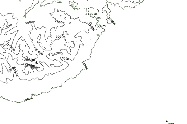 Tatranská Lomnica neighbourhood contours
