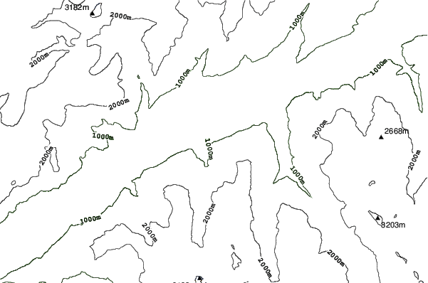 Veysonnaz-Printse neighbourhood contours
