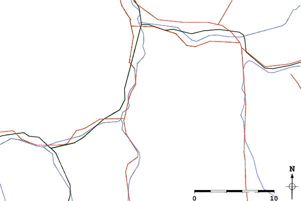 Roads and rivers close to Wagrain