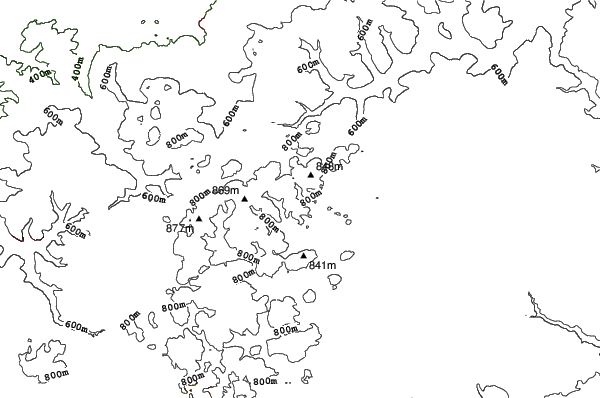 Westerheim/Halde neighbourhood contours