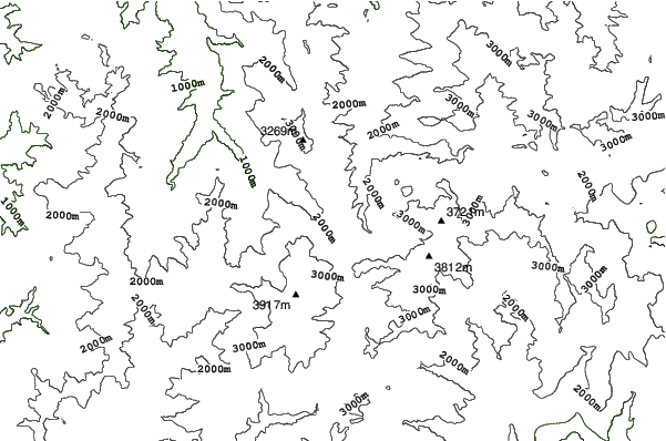 Yushan neighbourhood contours